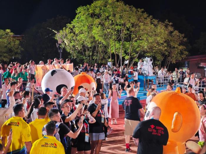 成都世运闭幕式上演多元文化交融盛宴