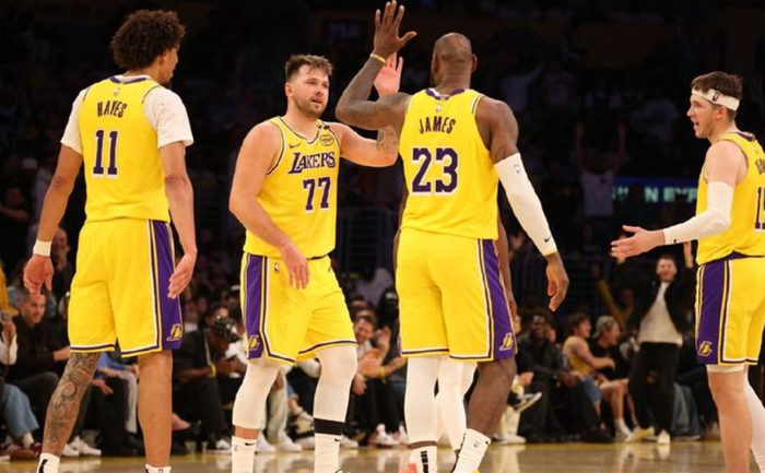 湖人142-130力克公牛 东契奇砍51分引领进攻风暴