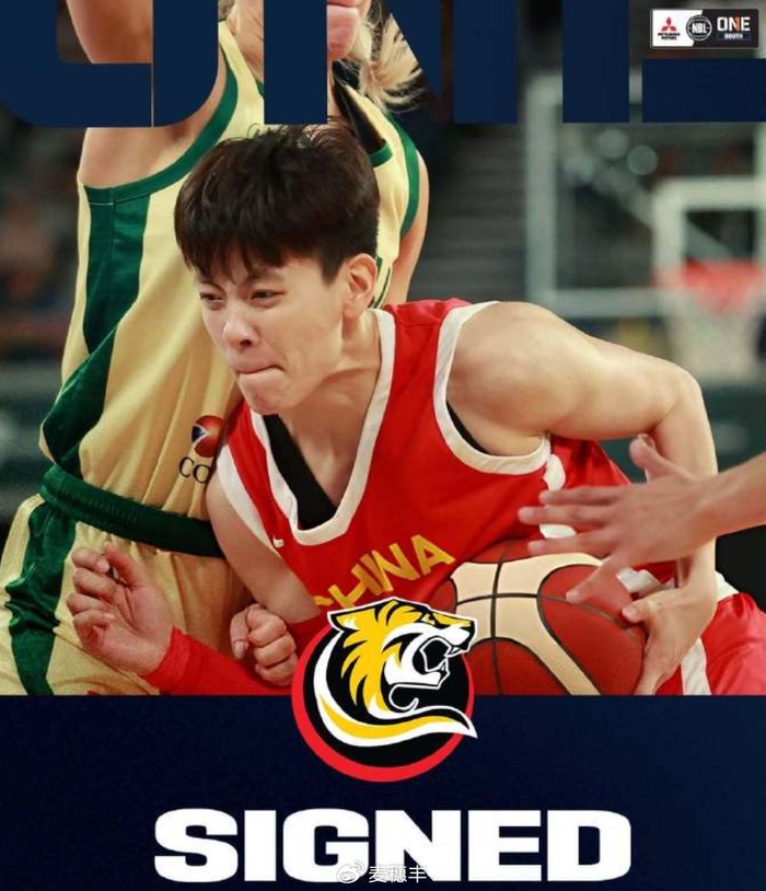 中国女篮队长杨舒予加盟