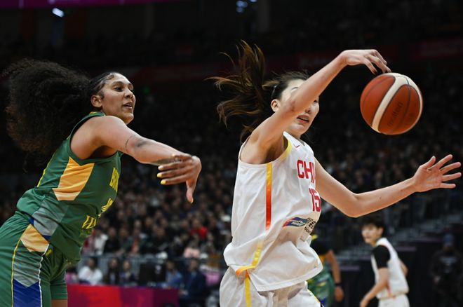 韩旭单场22分助中国女篮力克巴西创纪录